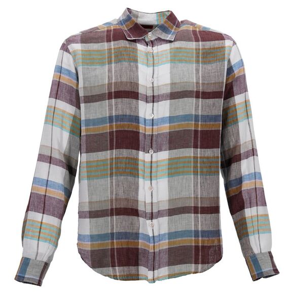 Missoni Other - Missoni Plaid Buttoned Shirt in Multicolor Linen